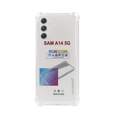 Калъф тип гръб за Samsung A14 5G SAMMATO Anti-shock прозрачен 10