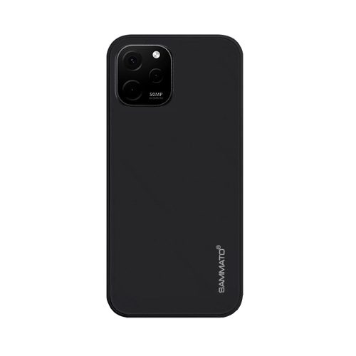 Калъф тип гръб за Huawei Nova Y61  SAMMATO Clear черен 10