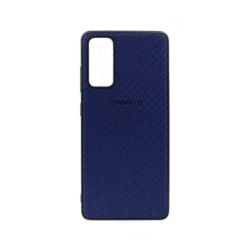 Гръб Samsung S20 FE Sammato Knitting син 10