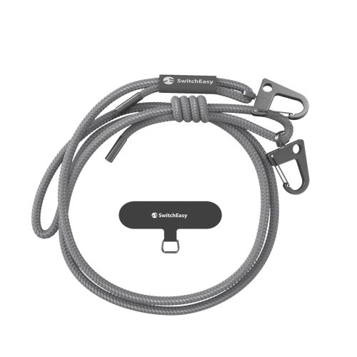 Връзка за телефон EasyStrap + EasyStrap Card - 6 mm графит 10