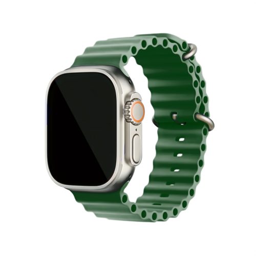 Каишка за Apple watch 42/44/45/49 mm Raigor inverse Guard зелен 10
