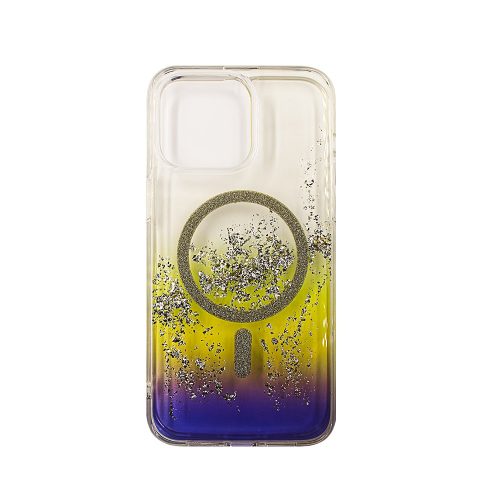 Калъф тип гръб FACEDESIGN STARRY SKY SERIES MAGSAFE за iPhone 15 Pro  дъга 10