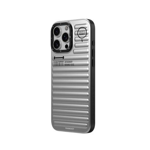 Калъф тип гръб YOUNGKIT TRUE COLOR MAGNETIC за iPhone 16 Pro сиво 10