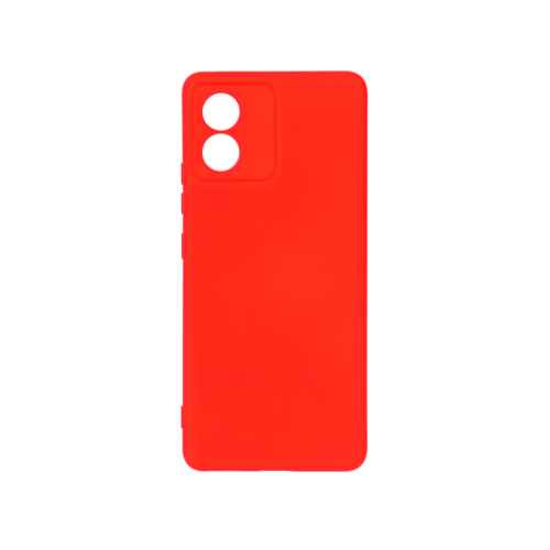 Калъф гръб силикон мат за Motorola Moto E13 2023 червен 10
