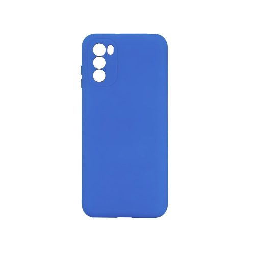 Калъф гръб силикон мат за Motorola Edge 30 син 10