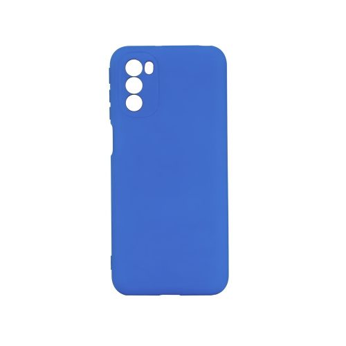 Калъф гръб силикон мат за Motorola Edge 30 Pro син 10