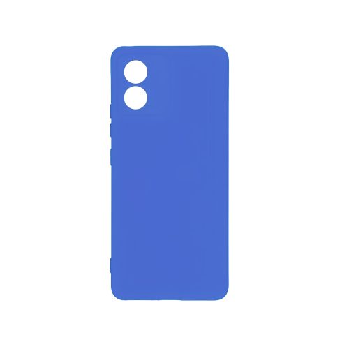Калъф гръб силикон мат за Motorola Moto  G53 син 10