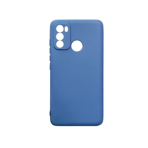 Калъф гръб силикон мат за Motorola Moto G60 син 10