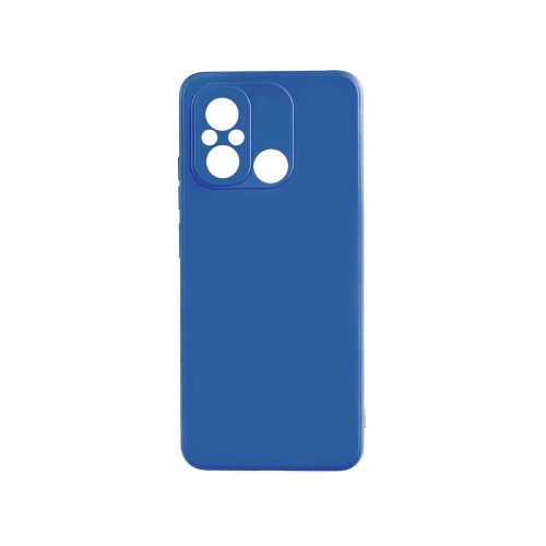 Калъф гръб силикон мат за Xiaomi Redmi 12C син 10