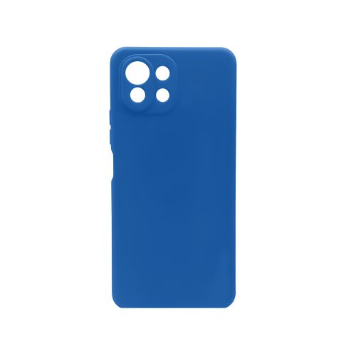 Калъф гръб силикон мат за Xiaomi 11 Lite 4G/5G син 10