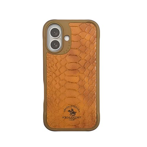 Калъф тип гръб SANTA BARBARA POLO KNIGHT SERIES за iPhone 16 кафяв 10