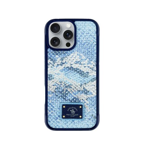 Калъф тип гръб SANTA BARBARA POLO SAGAR SERIES за iPhone 16 Pro син 10