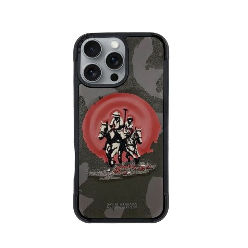 Калъф тип гръб SANTA BARBARA POLO VIRGIL SERIES за iPhone 16 Pro черен 10