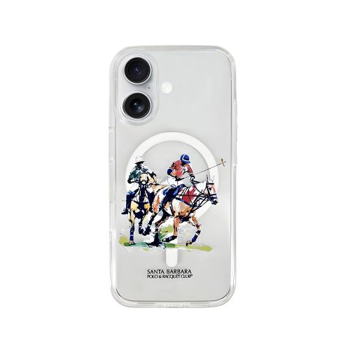 Калъф тип гръб SANTA BARBARA POLO WILLIE SERIES за iPhone 16 прозрачен 10