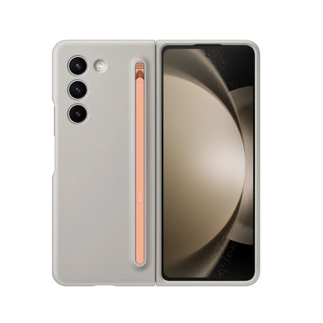 Калъф тип гръб силика гел SAMSUNG FOLD 5 светло сив 10
