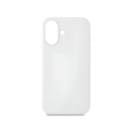 Калъф тип гръб силика гел за iPhone 16 бял 10