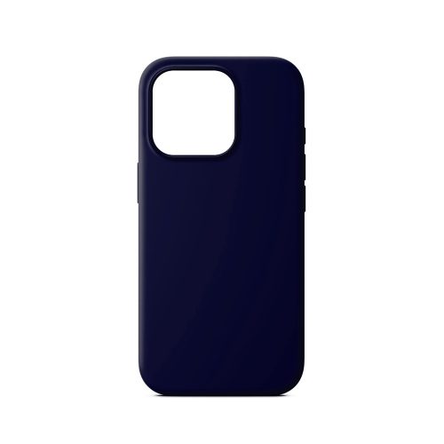 Калъф тип гръб силика гел за iPhone 16 Pro Max тъмно син 10