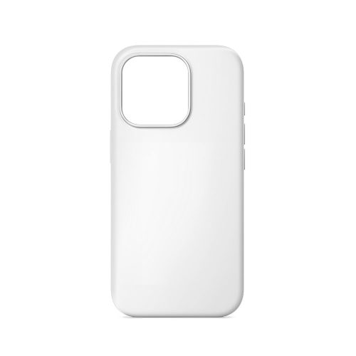 Калъф тип гръб силика гел за iPhone 16 Pro Max бял 10
