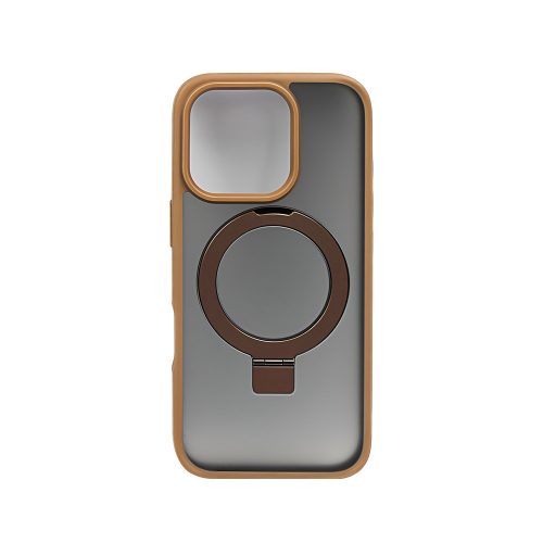 Калъф тип гръб FACEDESIGN STAND SERIES MAGSAFE за iPhone 16 Pro златен 10