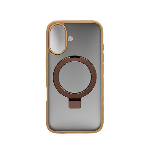 Калъф тип гръб FACEDESIGN STAND SERIES MAGSAFE за iPhone 16 златен 10