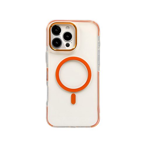 Калъф тип гръб NEW.B.K TPE за iPhone 16 Pro оранжев 10