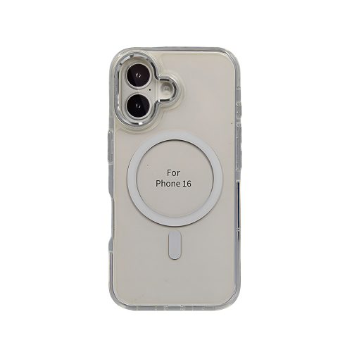 Калъф тип гръб NEW.B.K TPE за iPhone 16 бял 10
