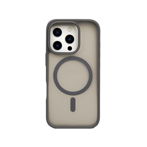 Калъф тип гръб NEW.B.K MAGSAFE за iPhone 16 Pro сив 10