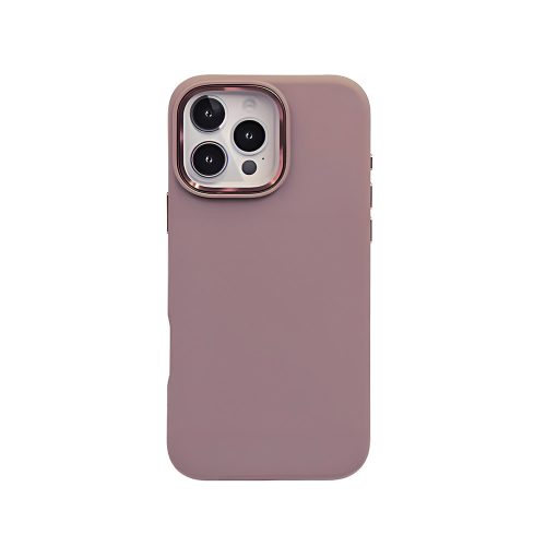 Калъф тип гръб NEW.B.K SILICA за iPhone 16 Pro розов 10