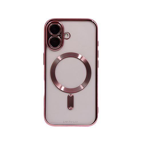 Калъф тип гръб RAVAKA EVE SERIES MAGSAFE за iPhone 16 розов 10