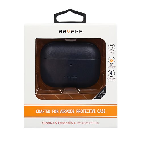 Калъф за AirPods Pro 3 RAVAKA Carl Series син 10